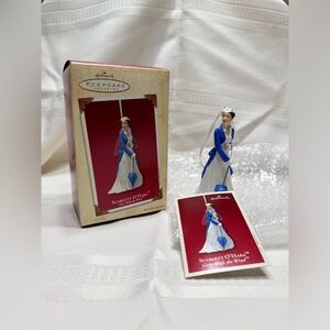 2003 hallmark Scarlett O’Hara Gone with the Wind ornament